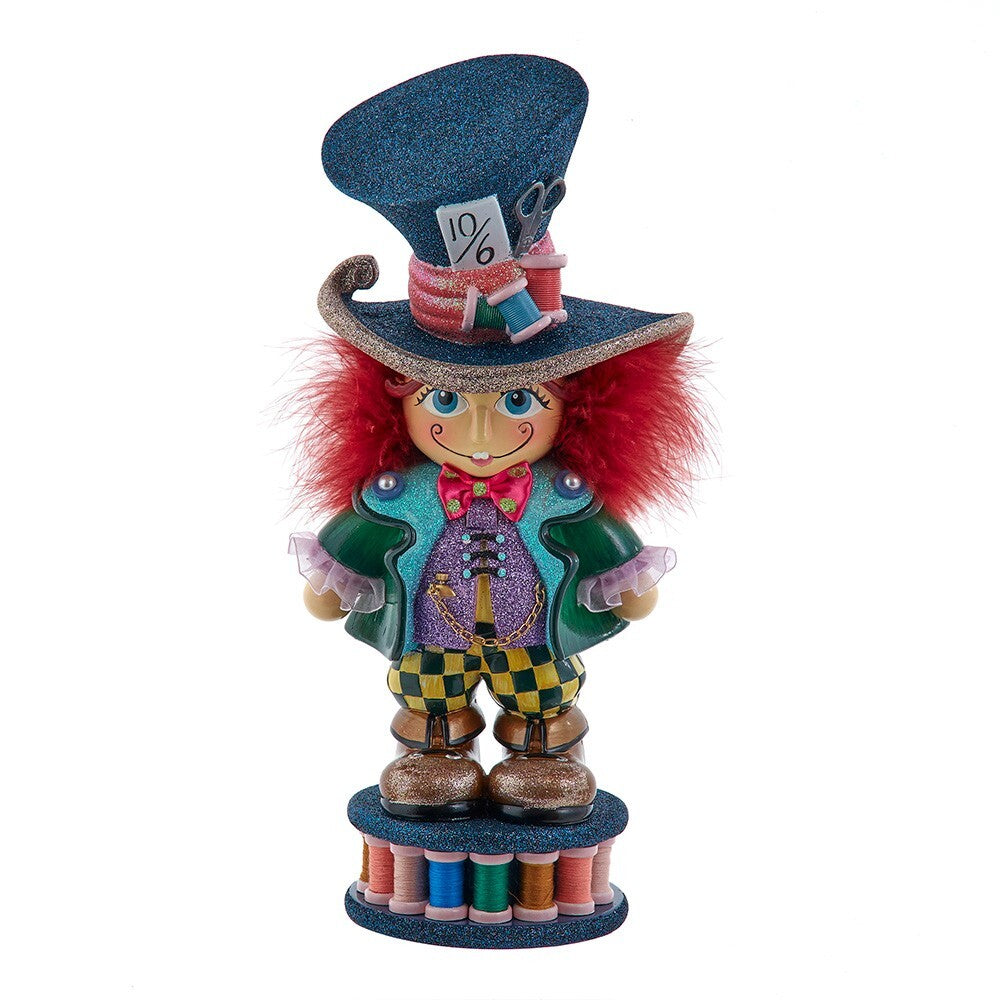 Kurt Adler Hollywood Nutcracker: Alice in Wonderland, Mad Hatter, HA0761