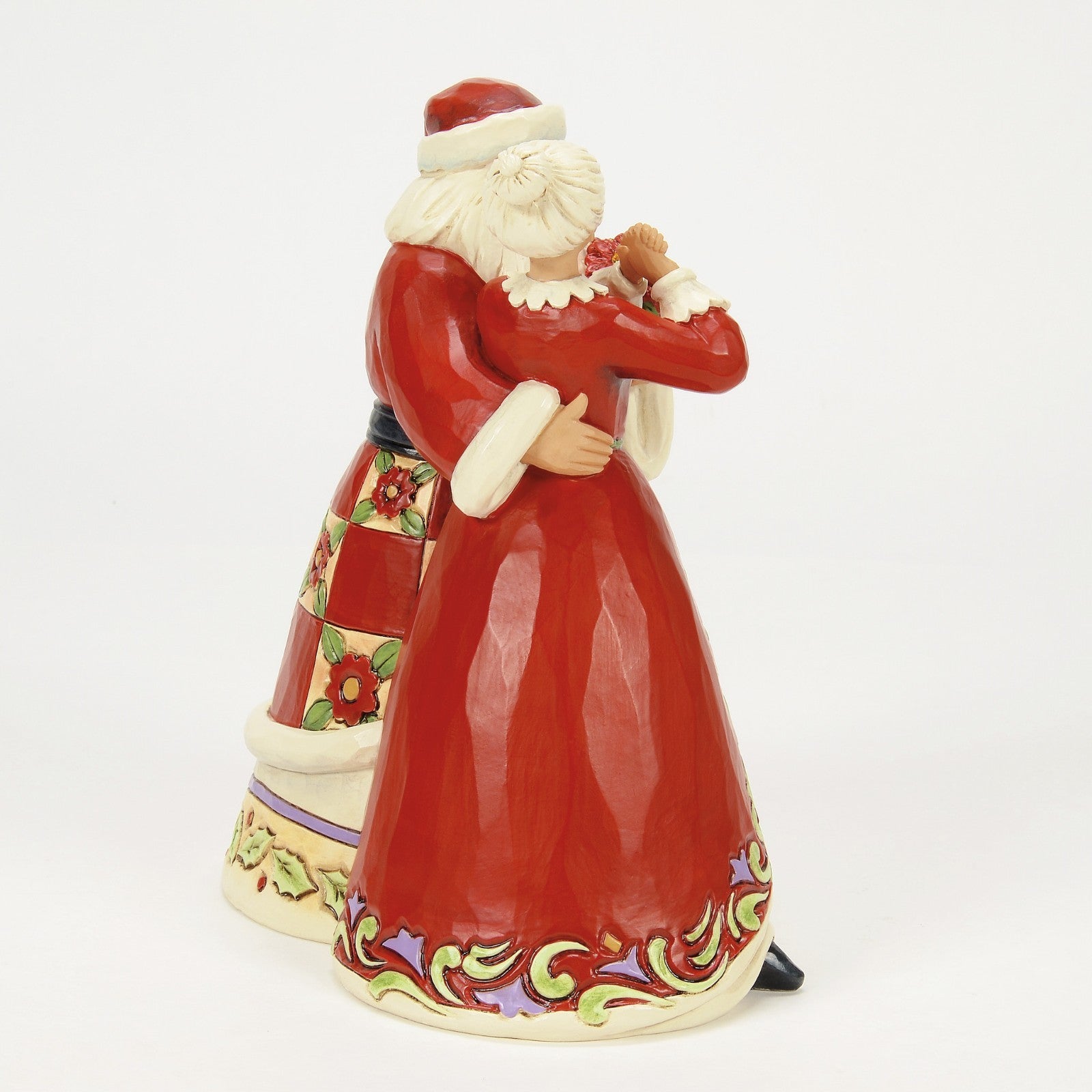 Jim Shore, Traditional Santa, Christmas: Santa & Mrs Claus "Holiday Dance"