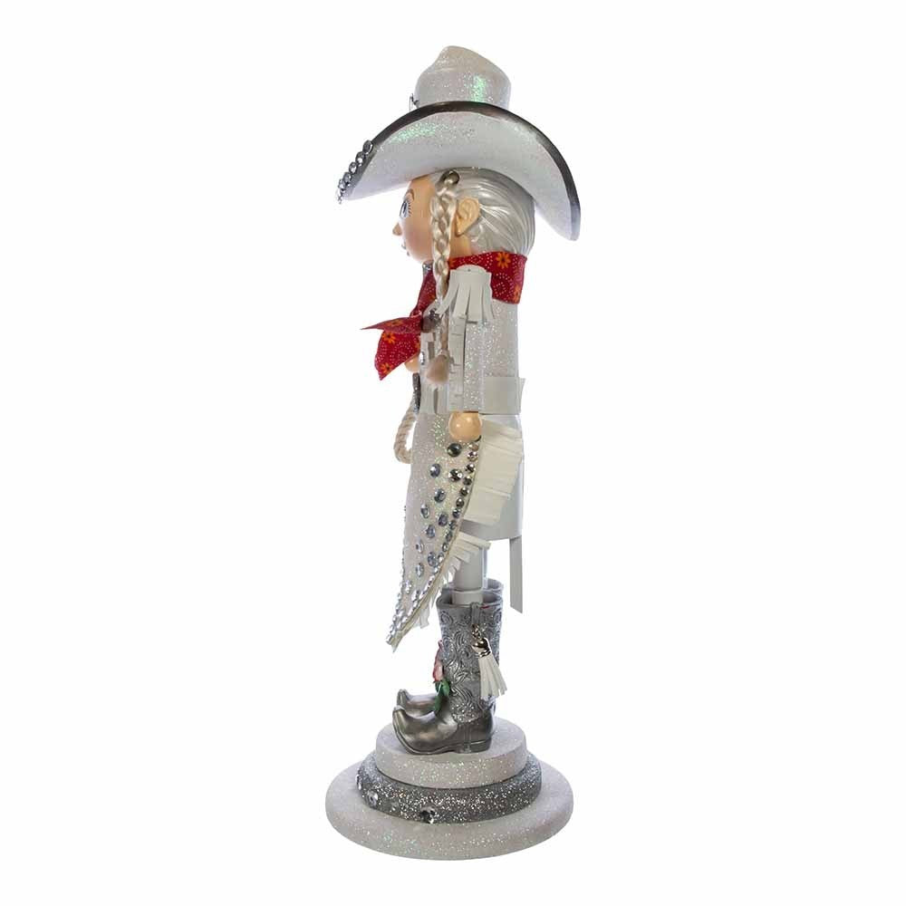 Kurt Adler Hollywood Nutcracker: Rhinestone Cowgirl, HA0626