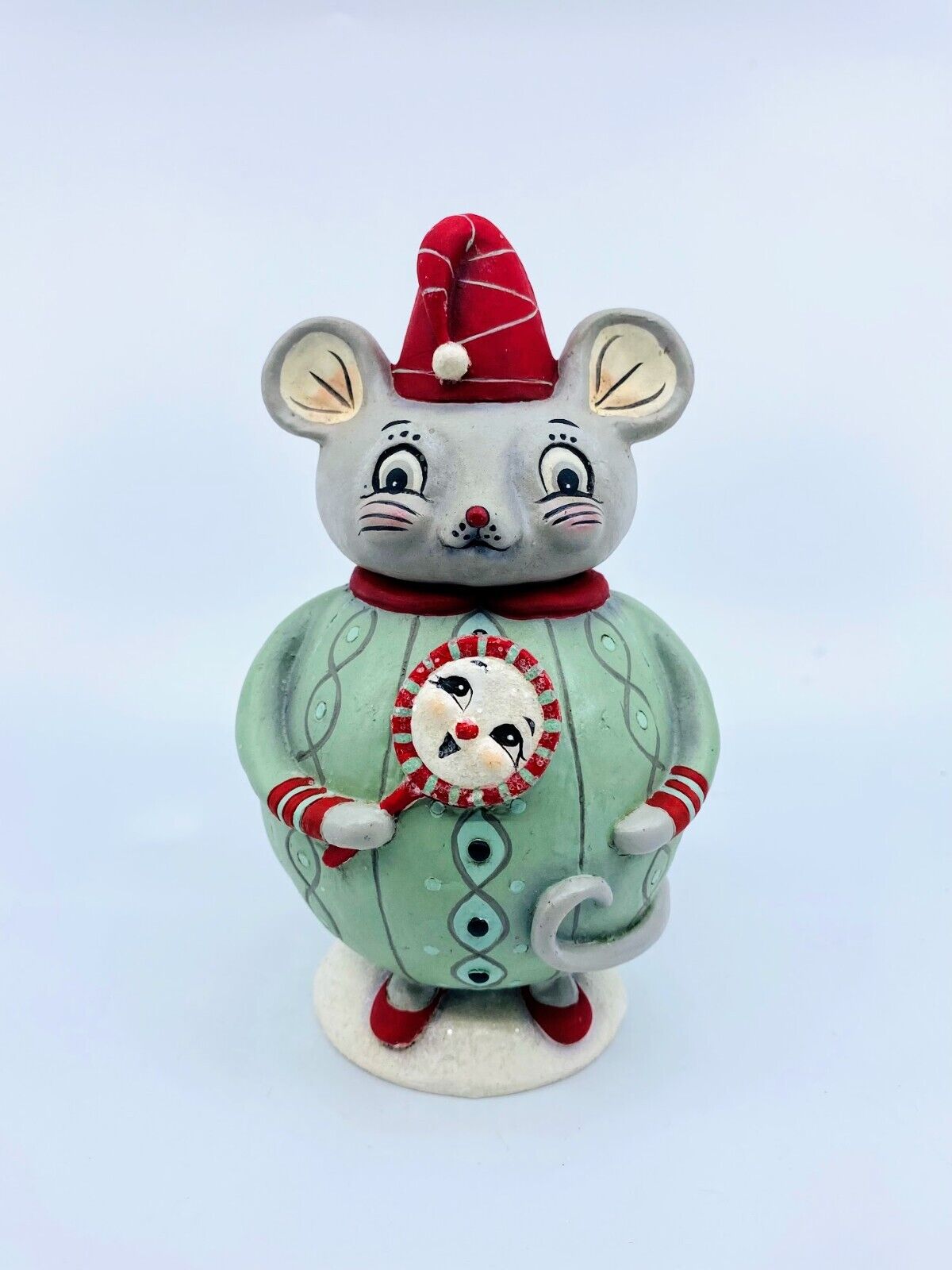 Bethany Lowe Design: Christmas; Johanna Parker, Spencer Squeak Dreams Jar JP3035