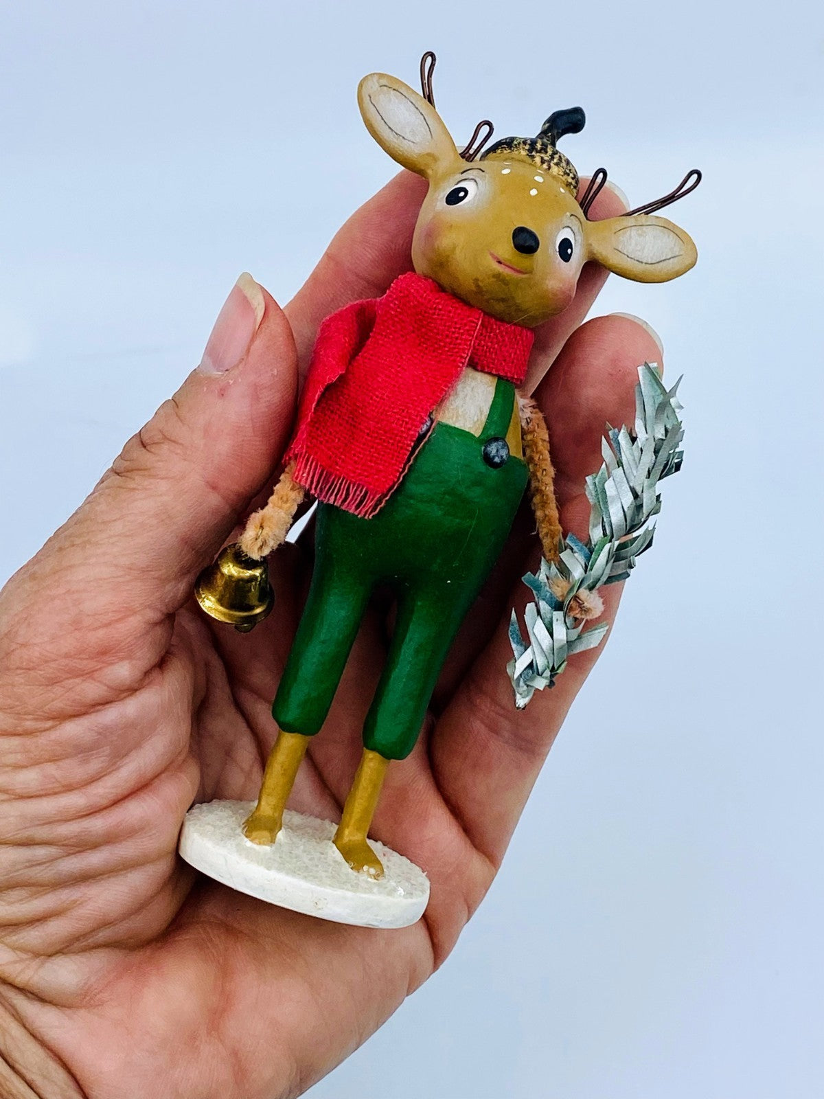 Bethany Lowe Designs: Christmas, Michelle Lauritsen Sweet Reindeer in Suspenders