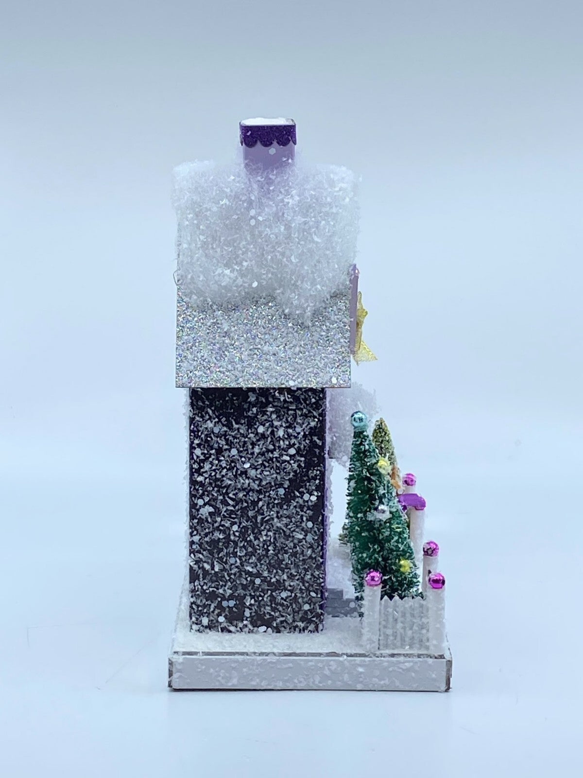 Cody Foster Christmas Light Up House, Glitter House, Purple Manor, HOU-387