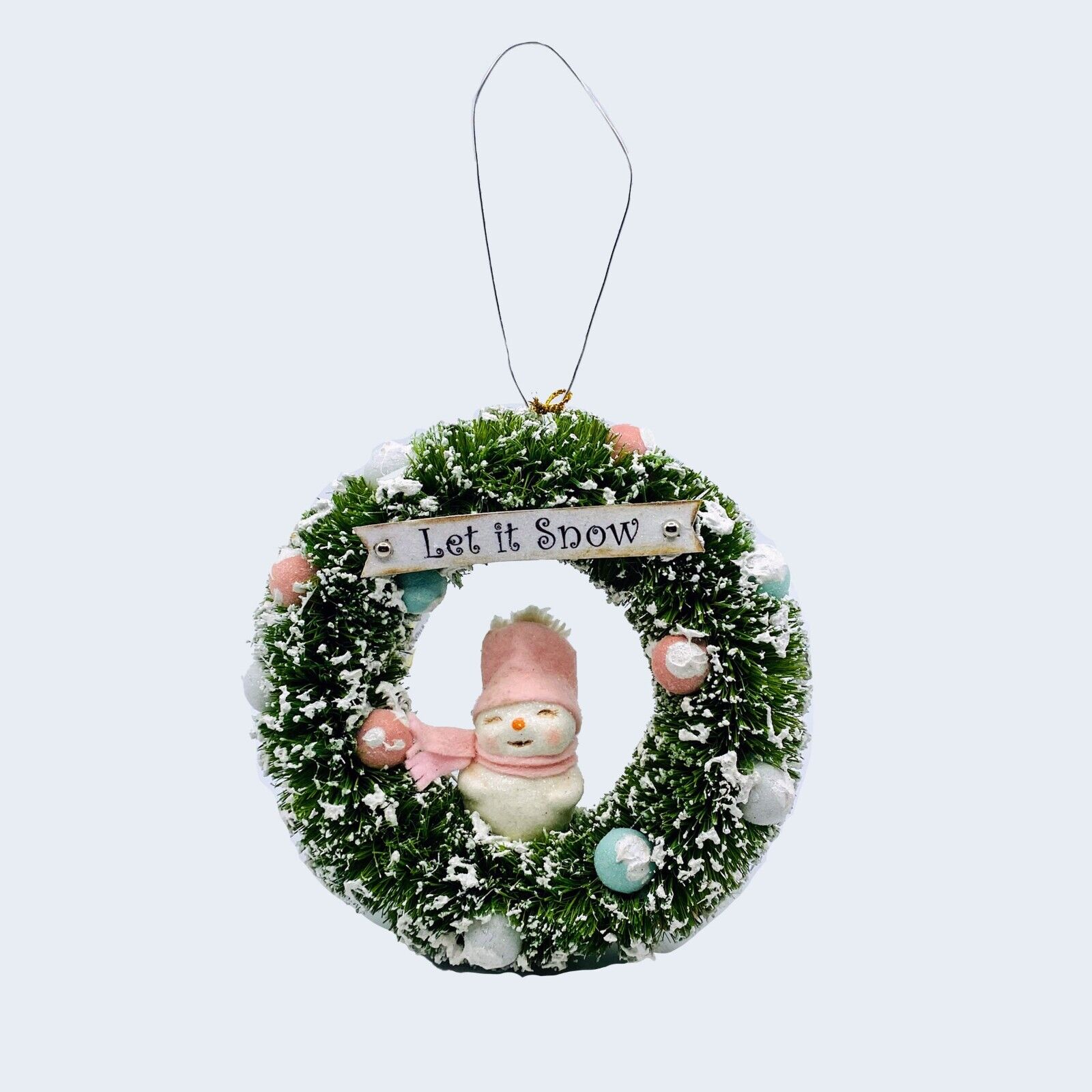 Michelle Allen: Let it Snowgirl in Wreath Ornament