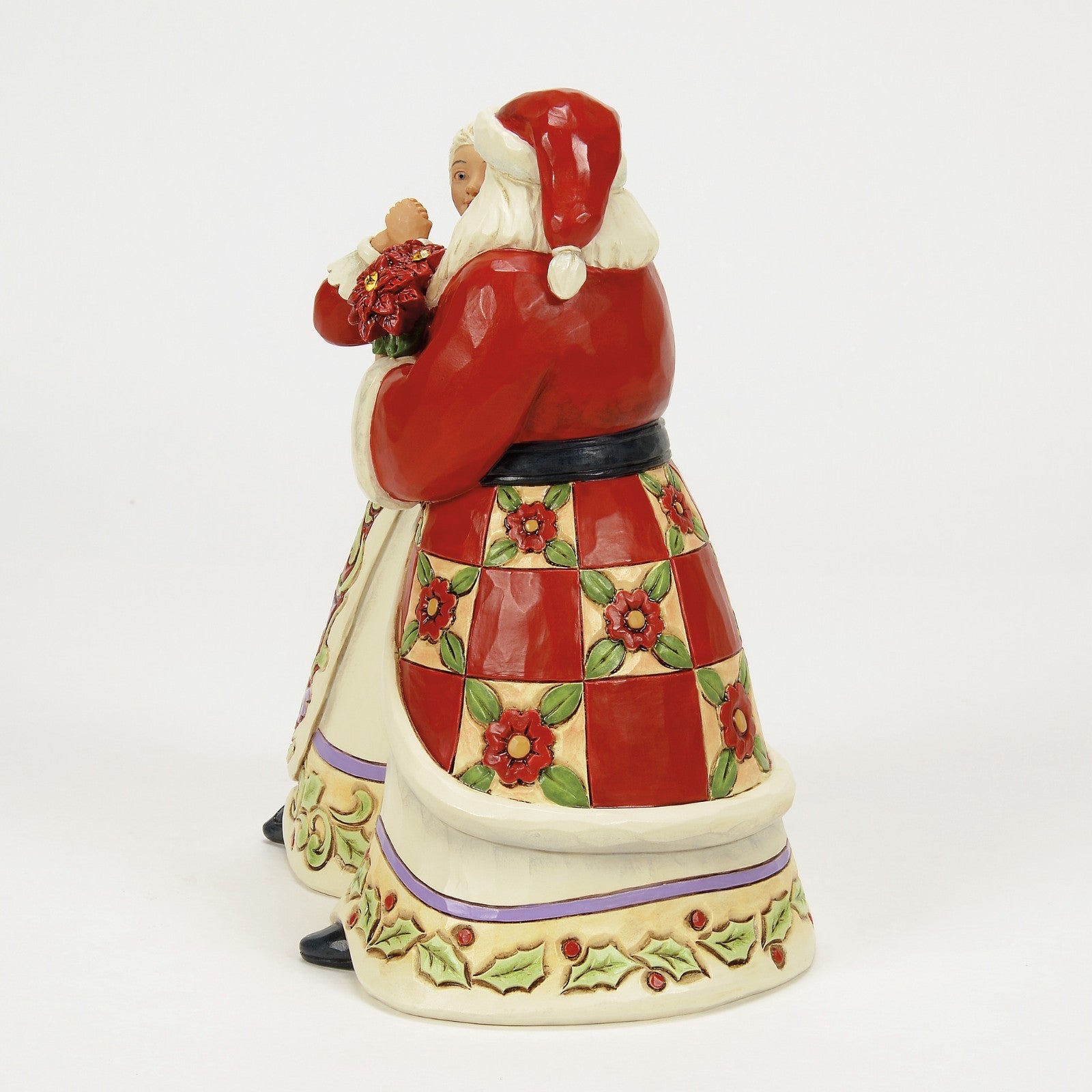 Jim Shore, Traditional Santa, Christmas: Santa & Mrs Claus "Holiday Dance"