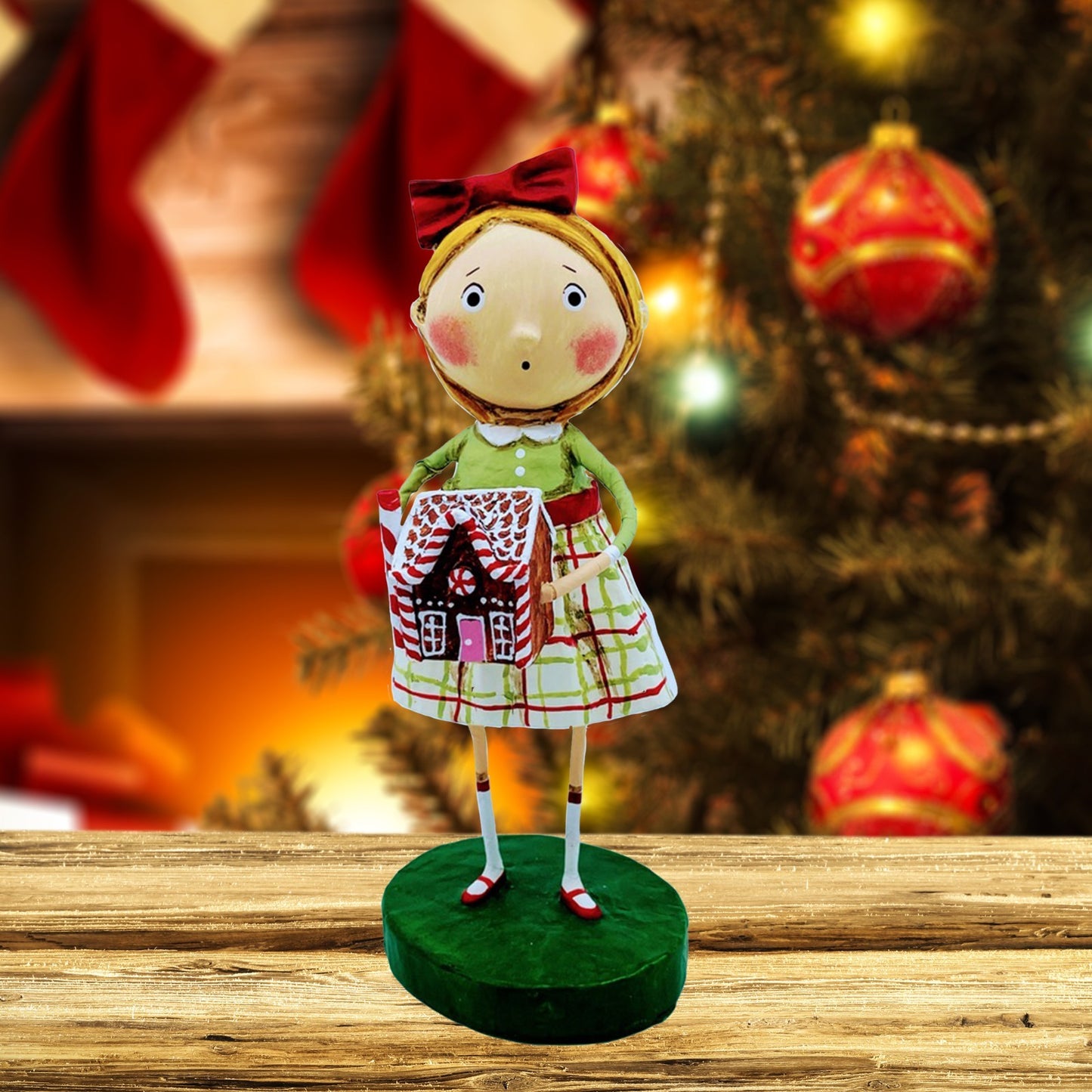 ESC Company: Lori Mitchell, Christmas; Ginger's House, Item# 17268