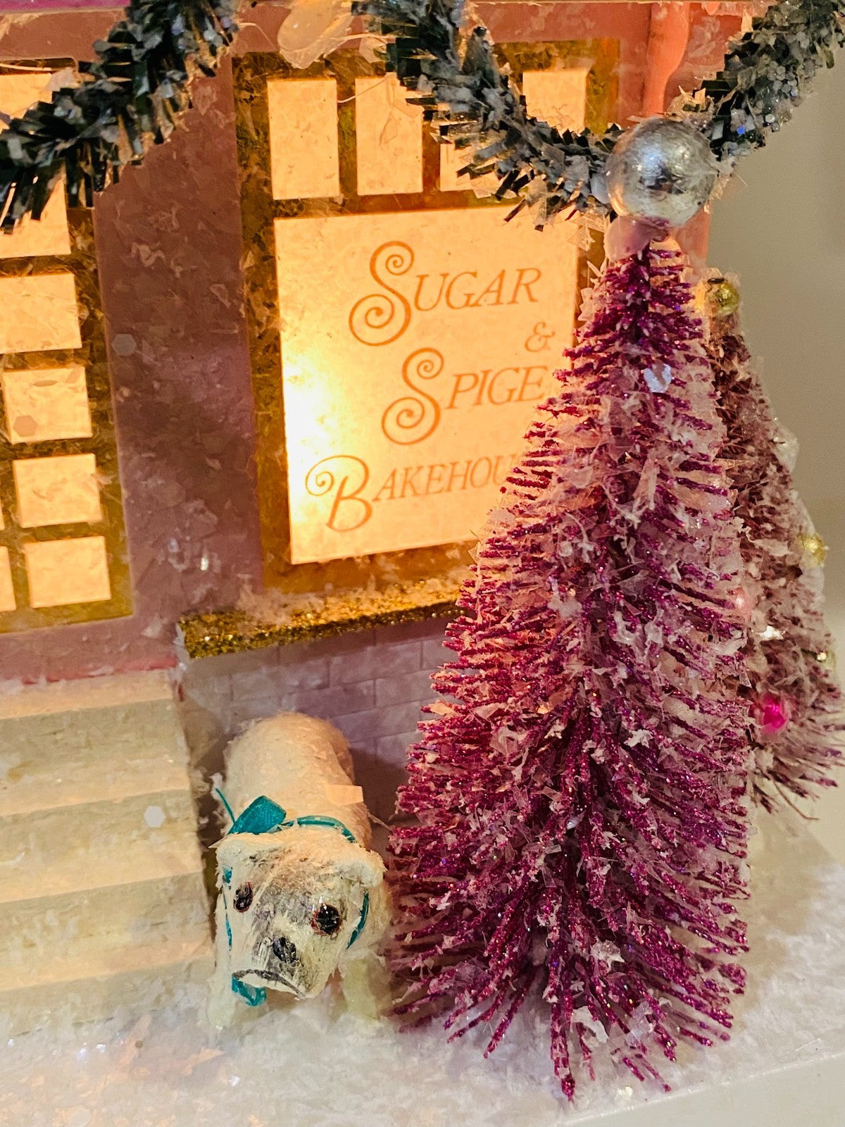 Cody Foster Christmas Light Up House, Glitter House, Sugar & Spice Bake House