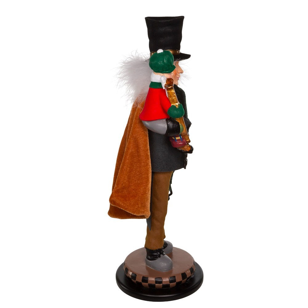 Kurt Adler Hollywood Nutcracker: Bob Cratchit & Tiny Tim