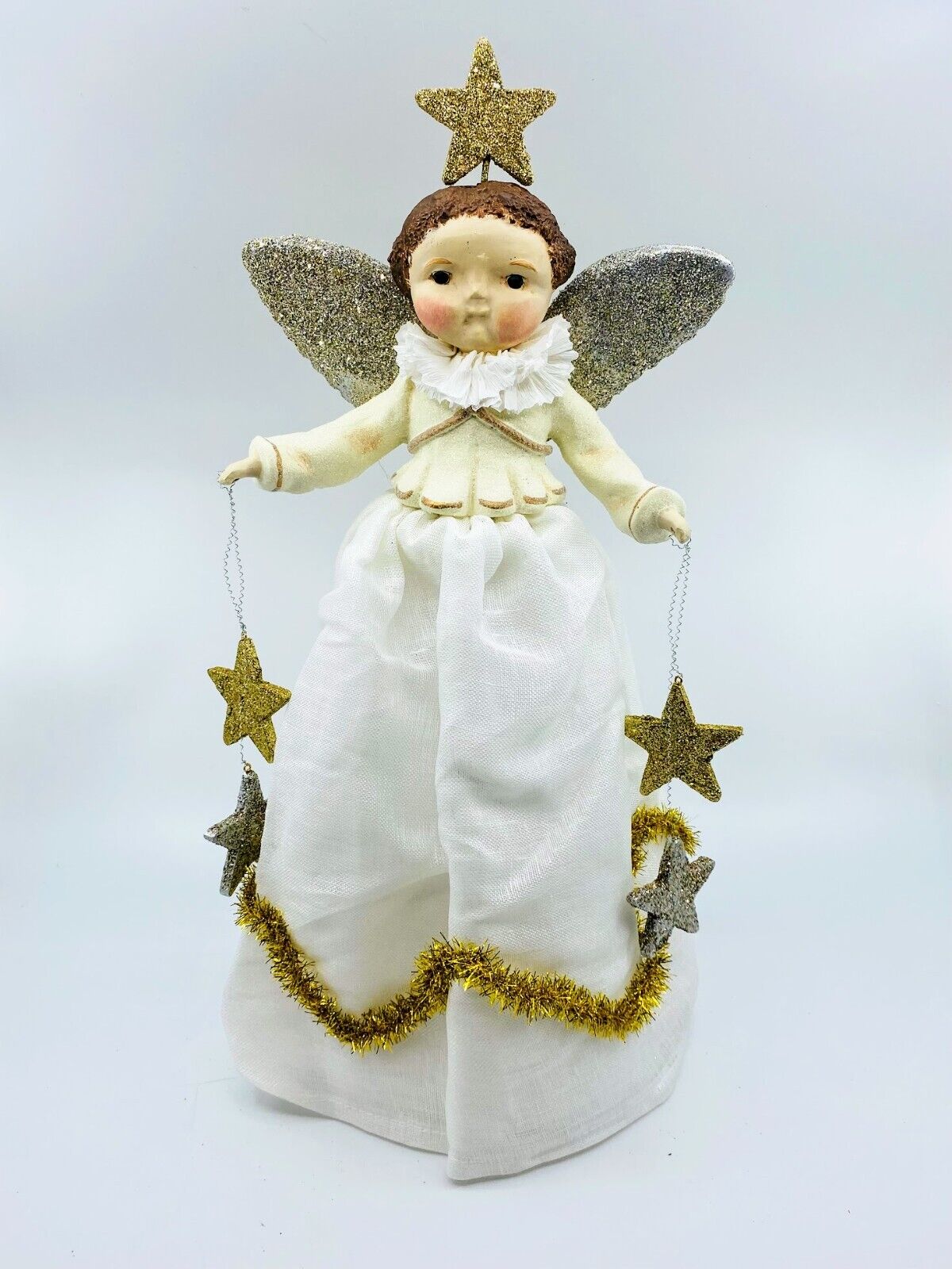 ESC Company; Dee Harvey; Christmas, Tatiana Angel Treetopper; Item# 81176