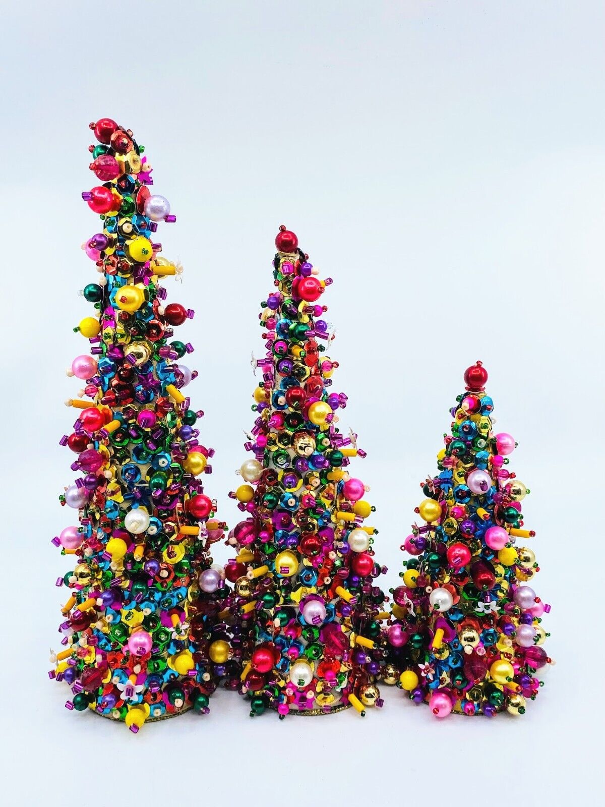 Cody Foster: Christmas Table Top Magpie Trees Set of 3