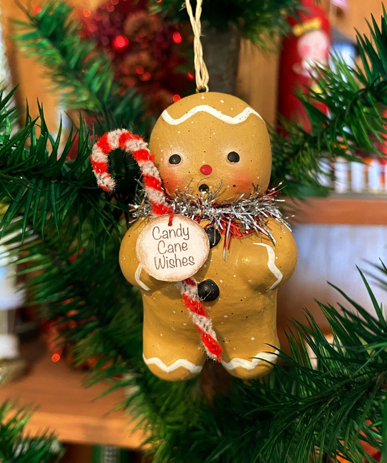 Michelle Allen: Gingerbread Boy Ornament