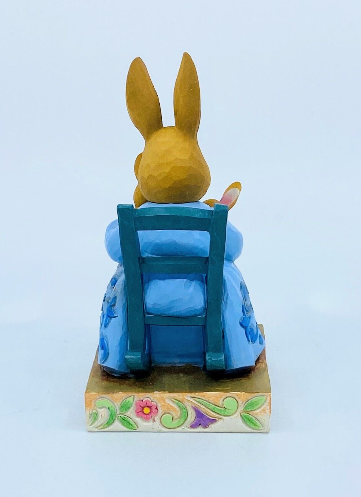 Enesco, Jim Shore Heartwood Creek Mrs Rabbit in Rocking Chair, "A Mother's Love"