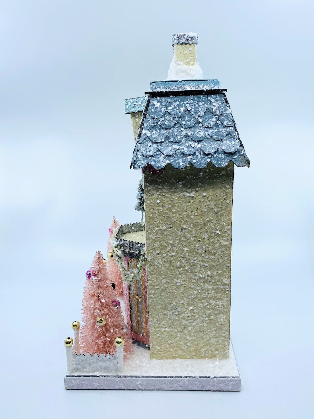 Cody Foster Christmas Light Up House, Glitter House, White Chateau, HOU-307 2024