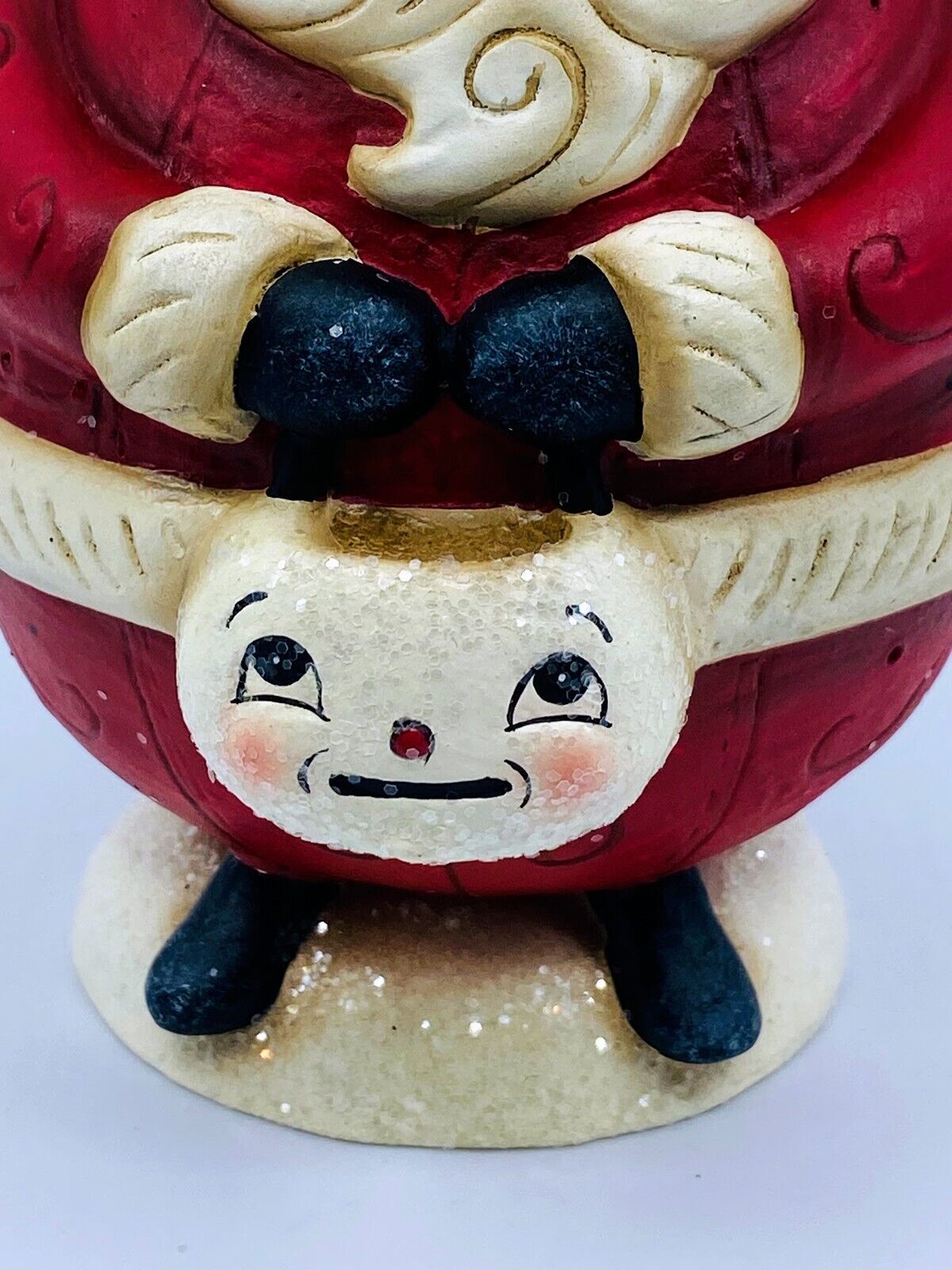 Bethany Lowe Design: Christmas; Johanna Parker, St Nick Jolly Jar, Item# JP2035