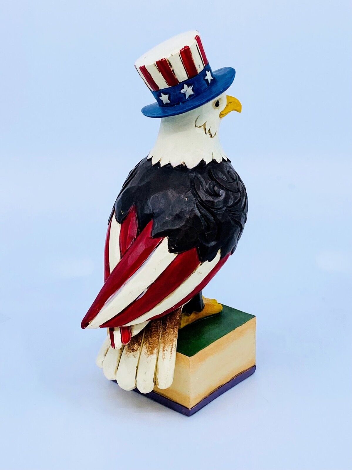 Jim Shore; Heartwood Creek, 4th of July, Patriotic Eagle, "Freedom Reigns"