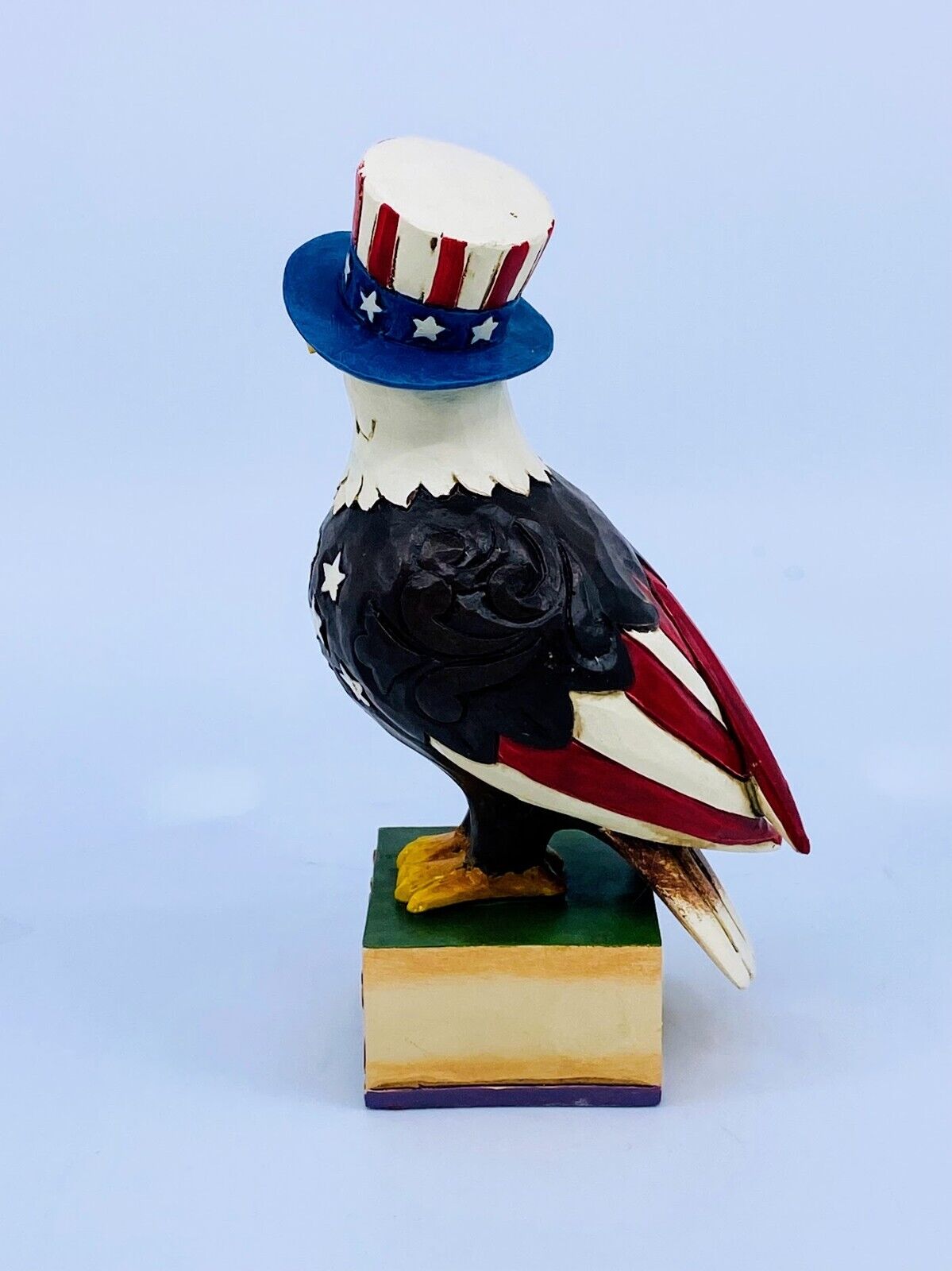 Jim Shore; Heartwood Creek, 4th of July, Patriotic Eagle, "Freedom Reigns"