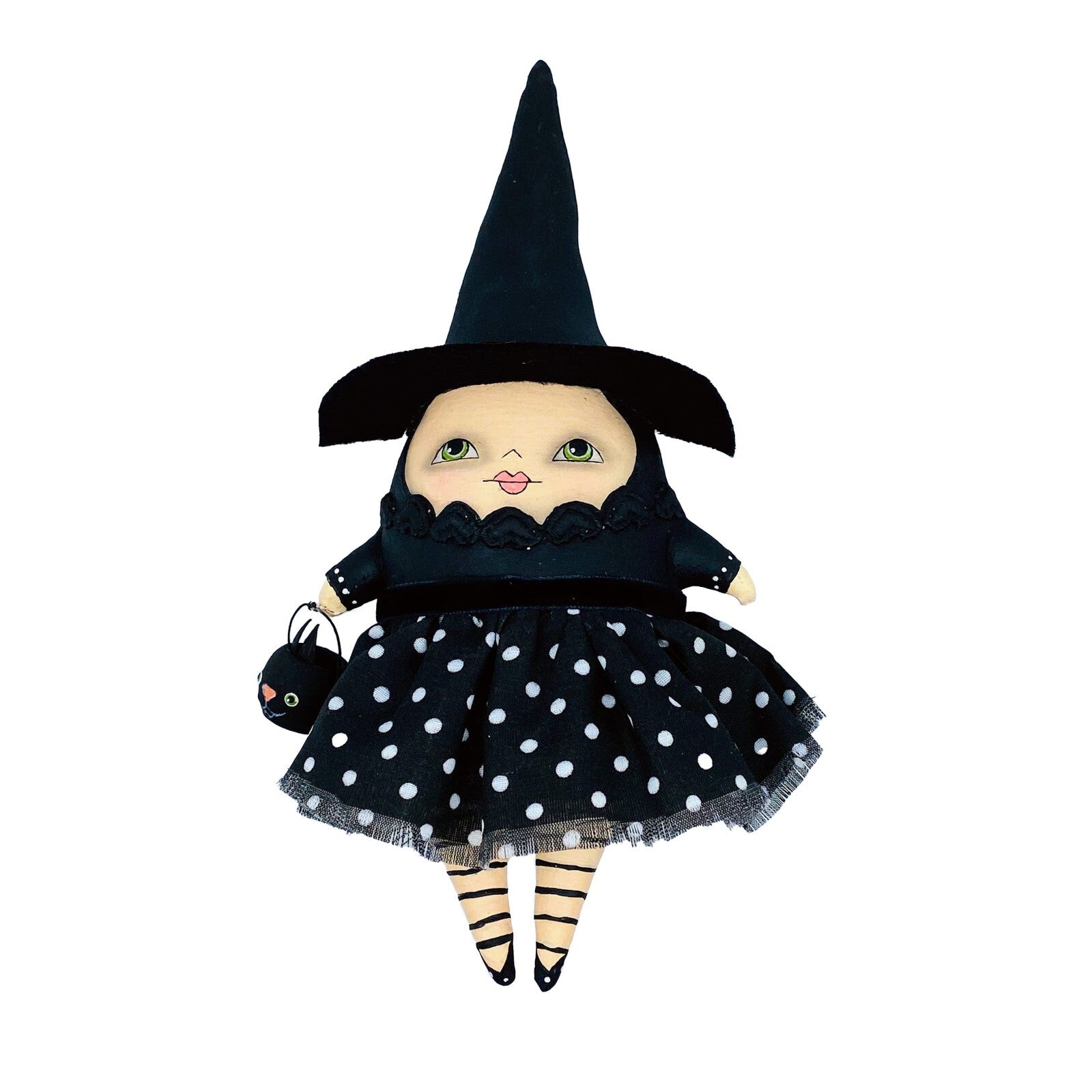 Robin Seeber: Delighted Desdemona Witch Ornament