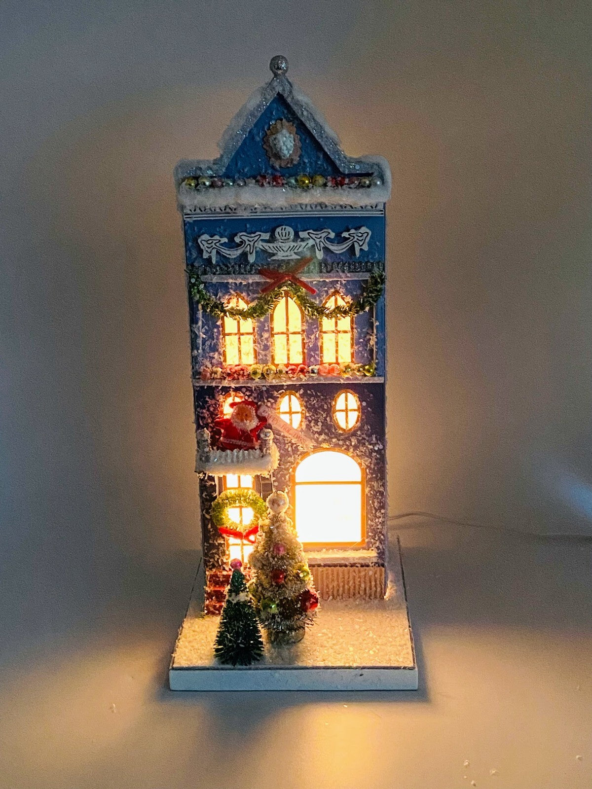 Cody Foster Christmas Light Up House, Knitting & Haberdashery Shoppe, #HOU-400