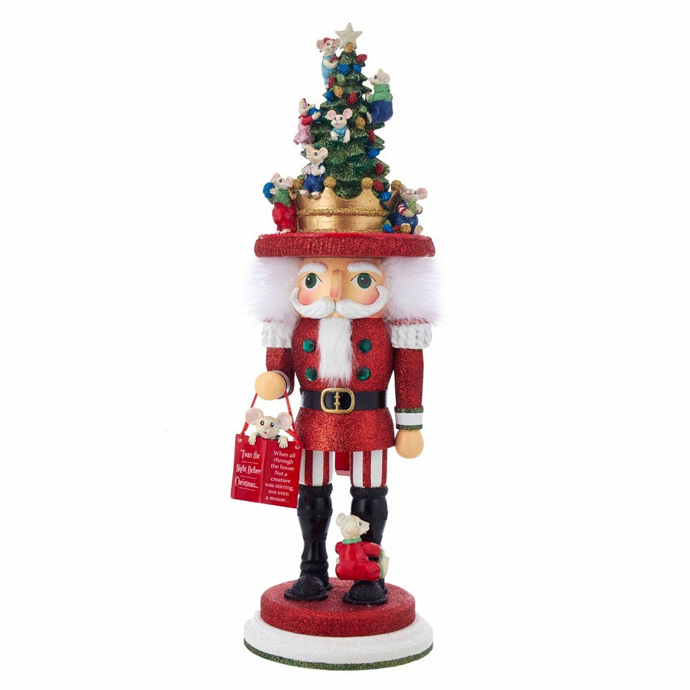 Kurt Adler Hollywood Nutcracker: Twas The Night Before Christmas Mouse