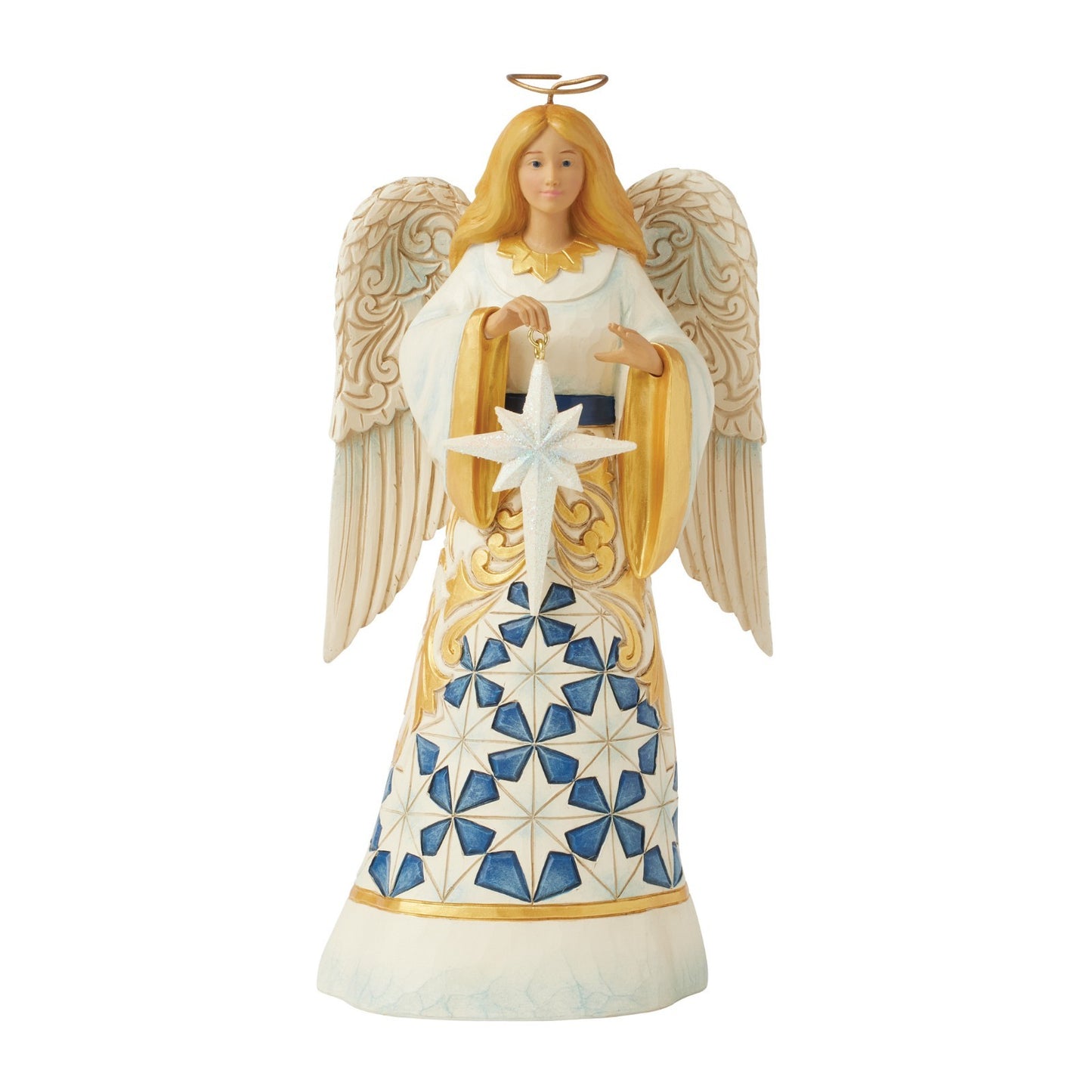 Jim Shore, Heartwood Creek, Christmas: Christmas Angel w/Star "Holidays Graces"