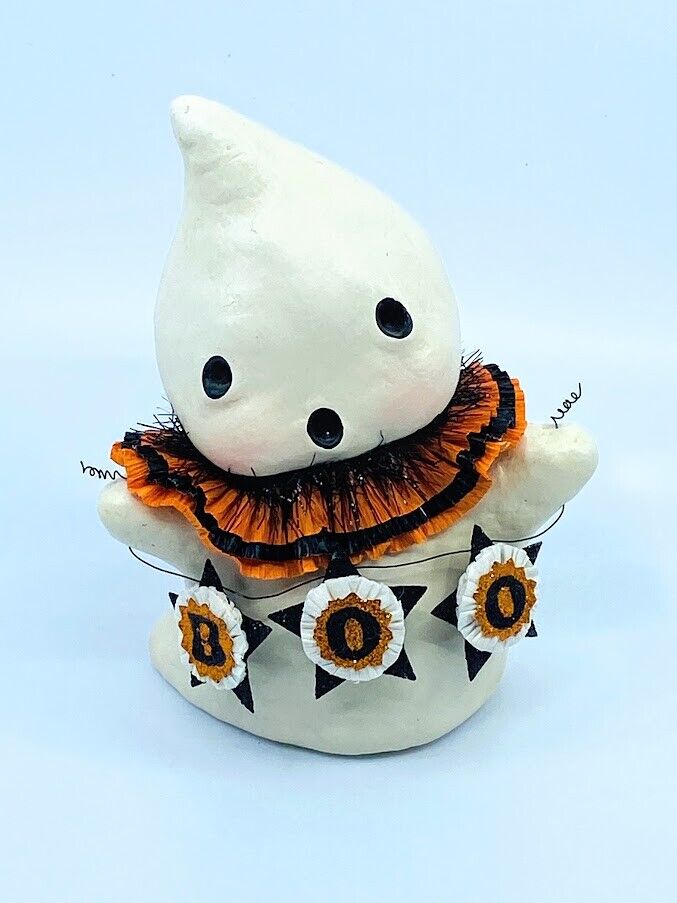 Bethany Lowe Designs: Halloween;  Mitchell Allen, Ghost; Boo's Boo Item# MA9269