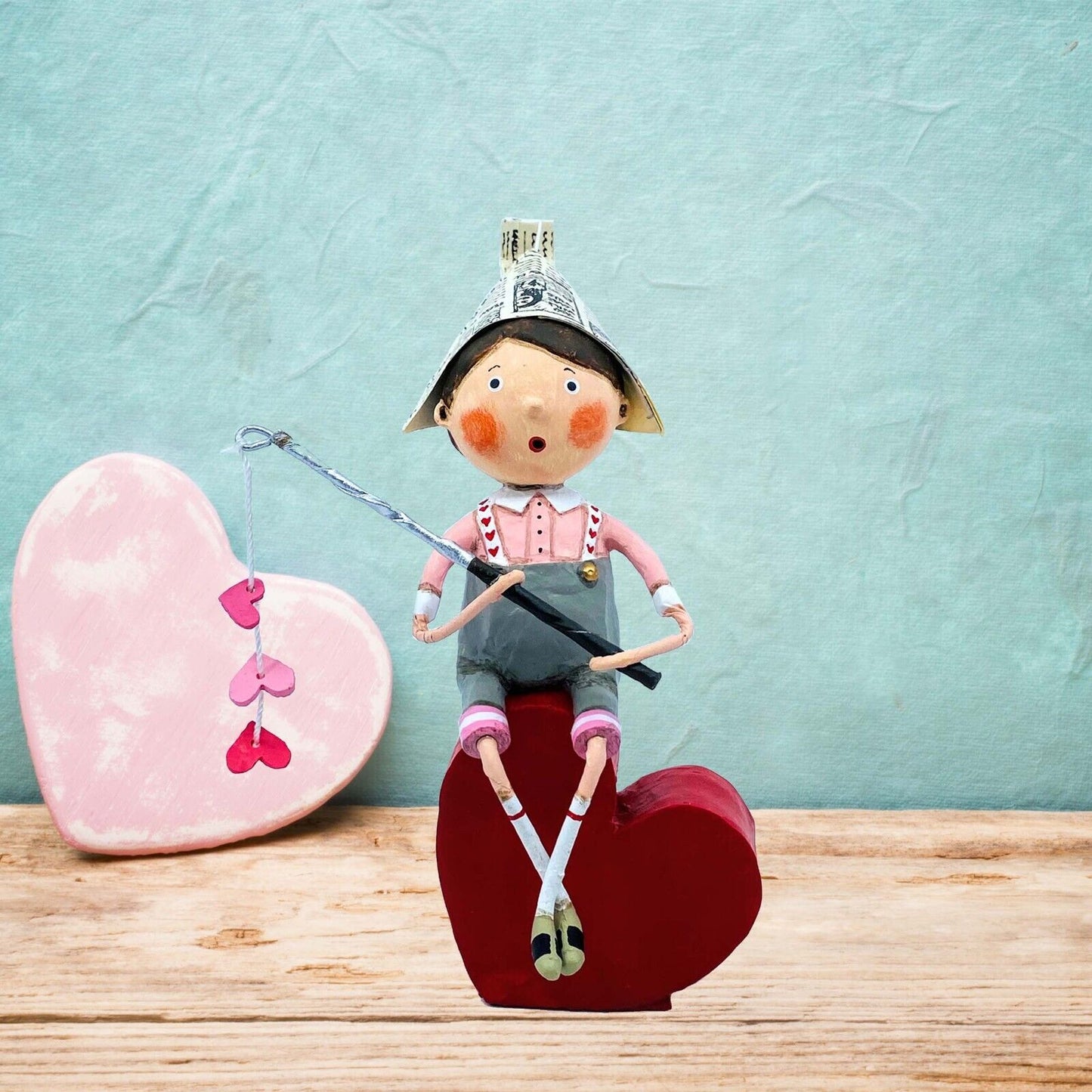 ESC Company: Lori Mitchell; Valentine's Day, Fishing for Love, Item# 11023