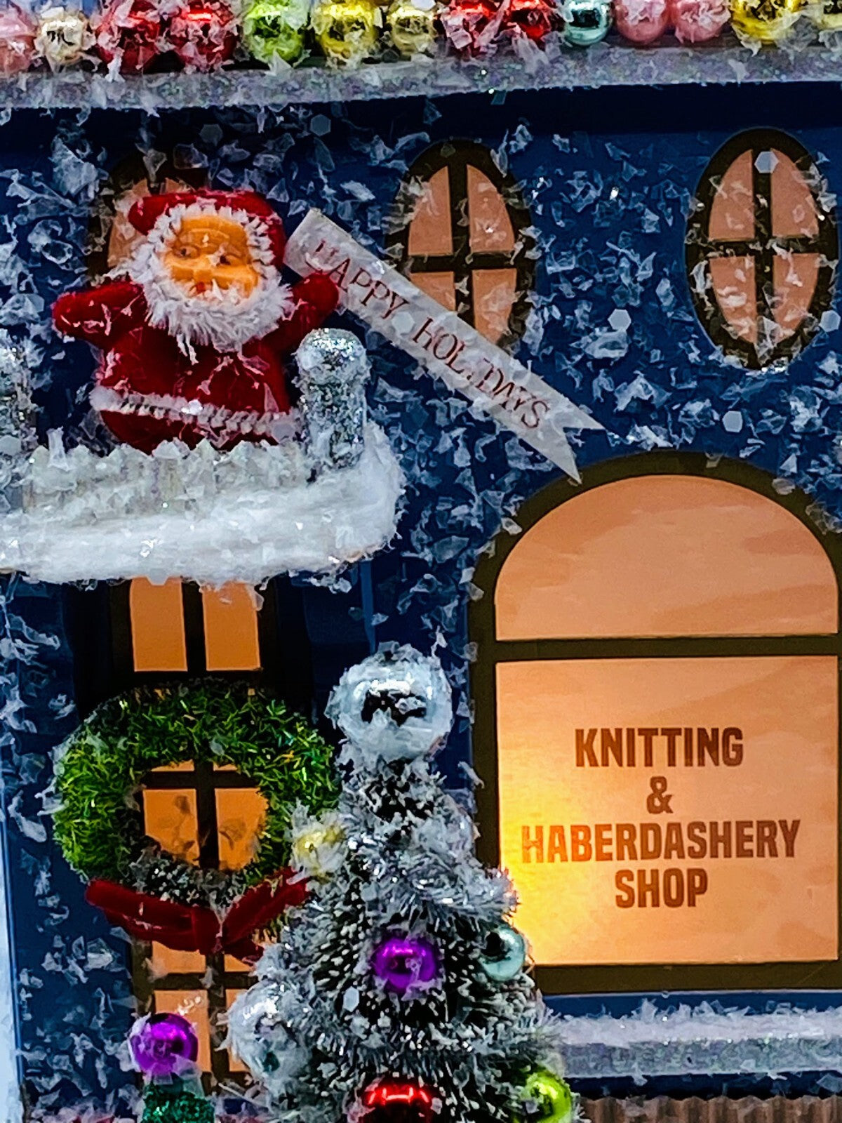 Cody Foster Christmas Light Up House, Knitting & Haberdashery Shoppe, #HOU-400