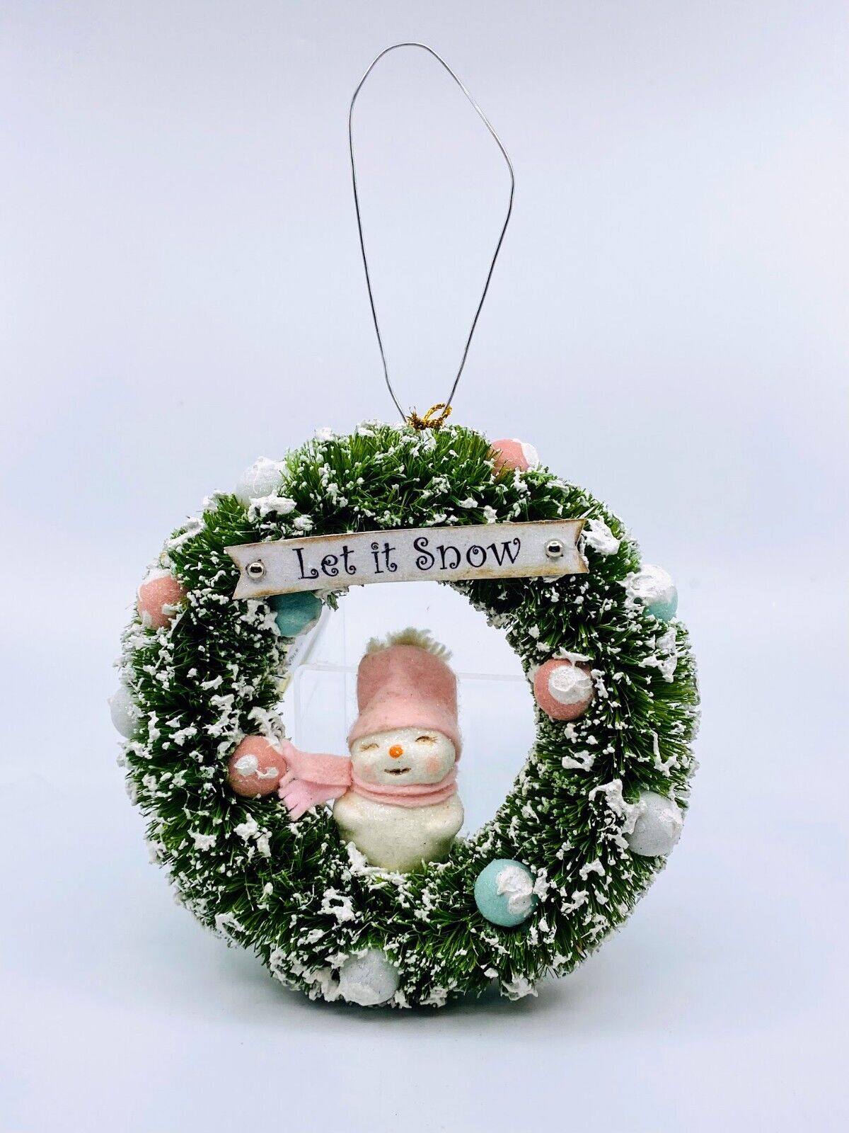 Bethany Lowe Designs: Raggedy Pants; Michelle Allen, Let it Snowgirl in Wreath