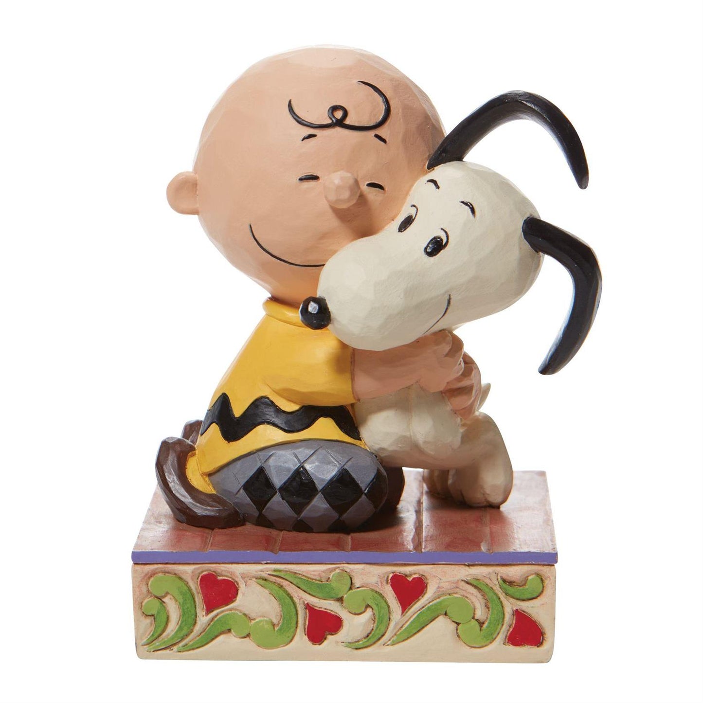 Peanuts by Jim Shore: Charlie Brown & Snoopy Hugging
