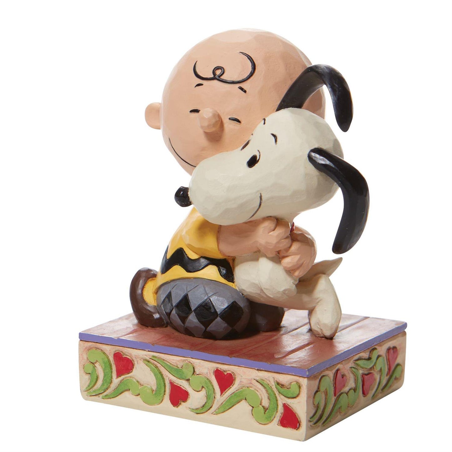 Peanuts by Jim Shore: Charlie Brown & Snoopy Hugging