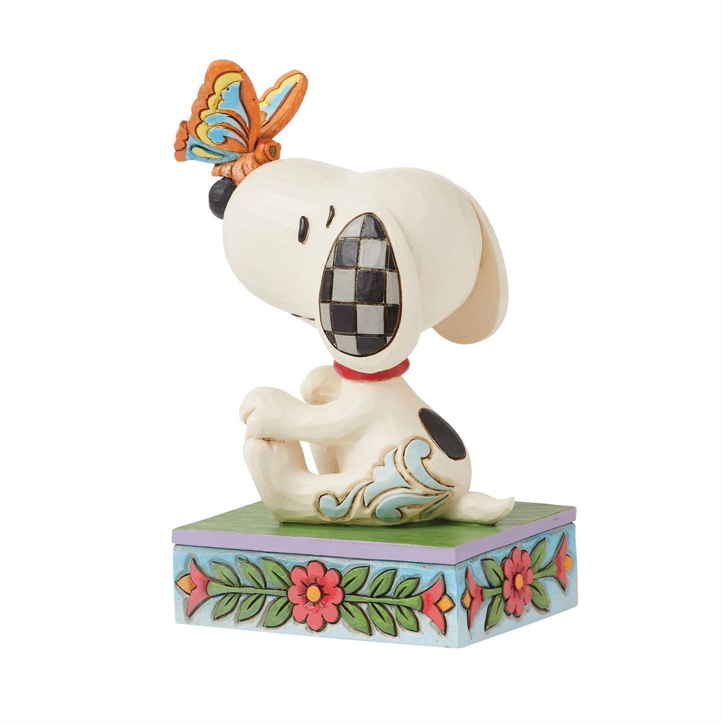 Peanuts by Jim Shore: Snoopy with Butterly on Nose