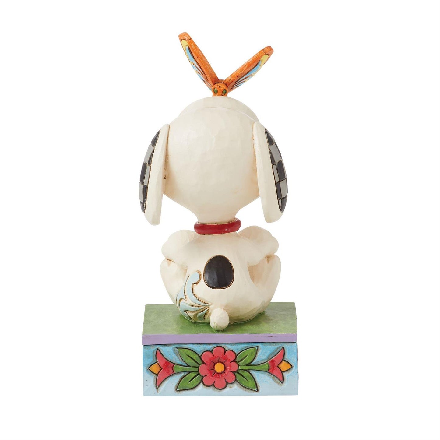 Peanuts by Jim Shore: Snoopy with Butterly on Nose