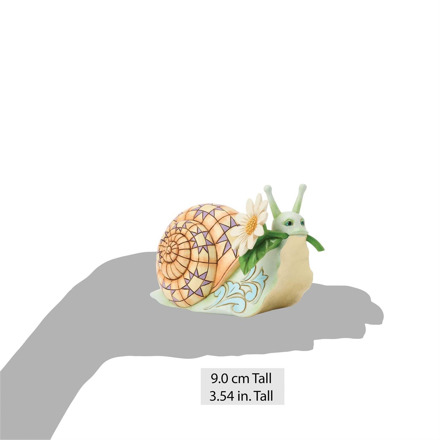 Jim Shore: Snail with Daisy Flower