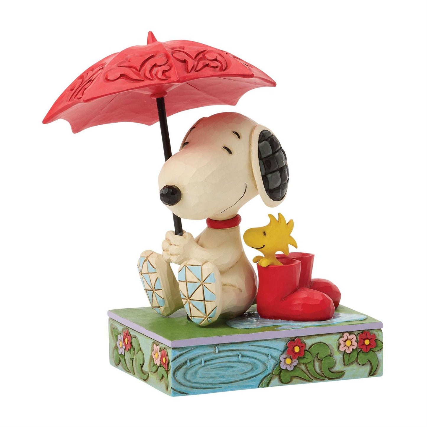 Peanuts by Jim Shore: Snoopy Holding Umbrella