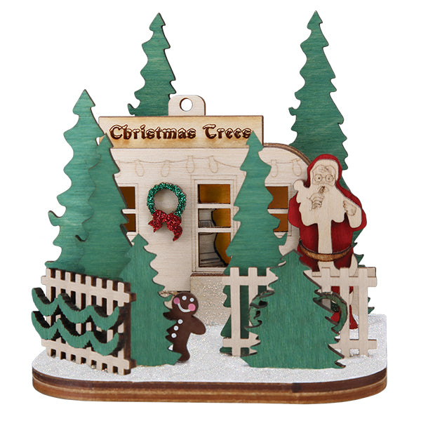 Old World Christmas: Christmas Tree Lot Ornament