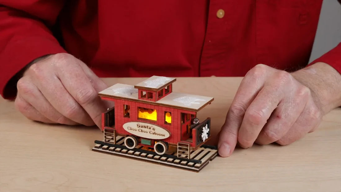Old World Christmas: Santa's Caboose Ornament