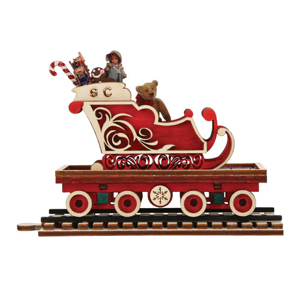 Old World Christmas: North Pole Express Sleigh Car
