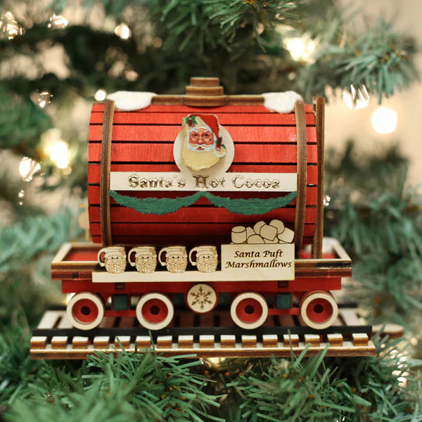 Old World Christmas: Santa's Hot Cocoa Tanker