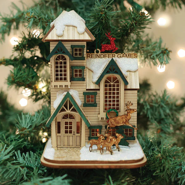 Old World Christmas: Reindeer Games Ornament