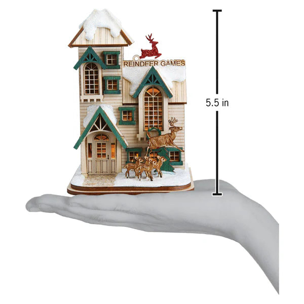 Old World Christmas: Reindeer Games Ornament