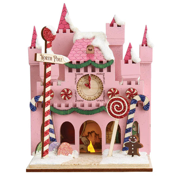 Old World Christmas: Santa's Magic Castle Ornament