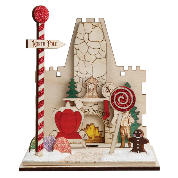 Old World Christmas: Santa's Magic Castle Ornament