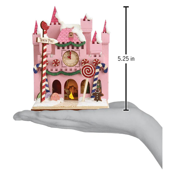 Old World Christmas: Santa's Magic Castle Ornament