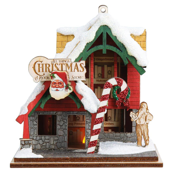 Old World Christmas: Christmas Book Store Ornament
