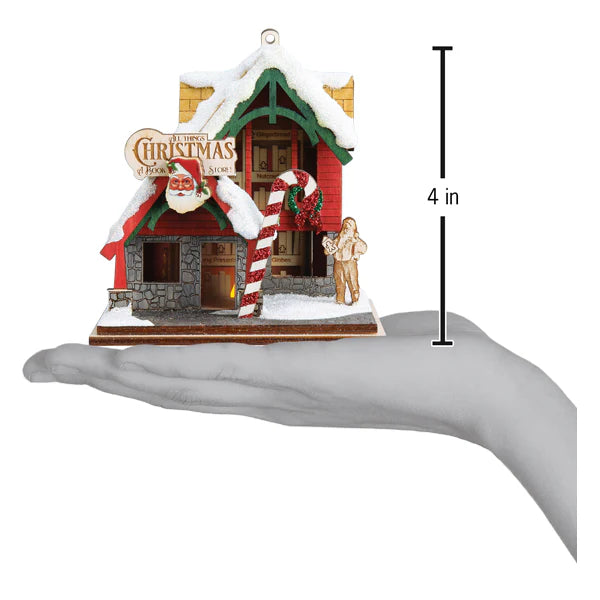 Old World Christmas: Christmas Book Store Ornament