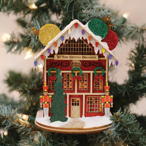 Old World Christmas: Ornament Maker's Shop Ornament