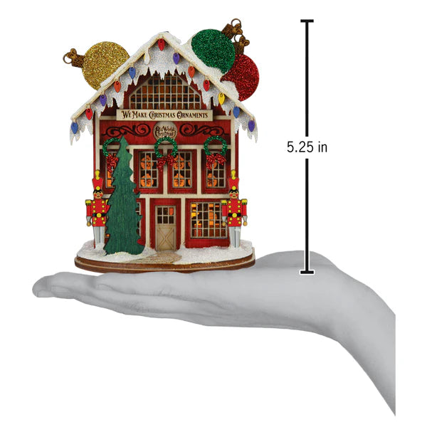 Old World Christmas: Ornament Maker's Shop Ornament