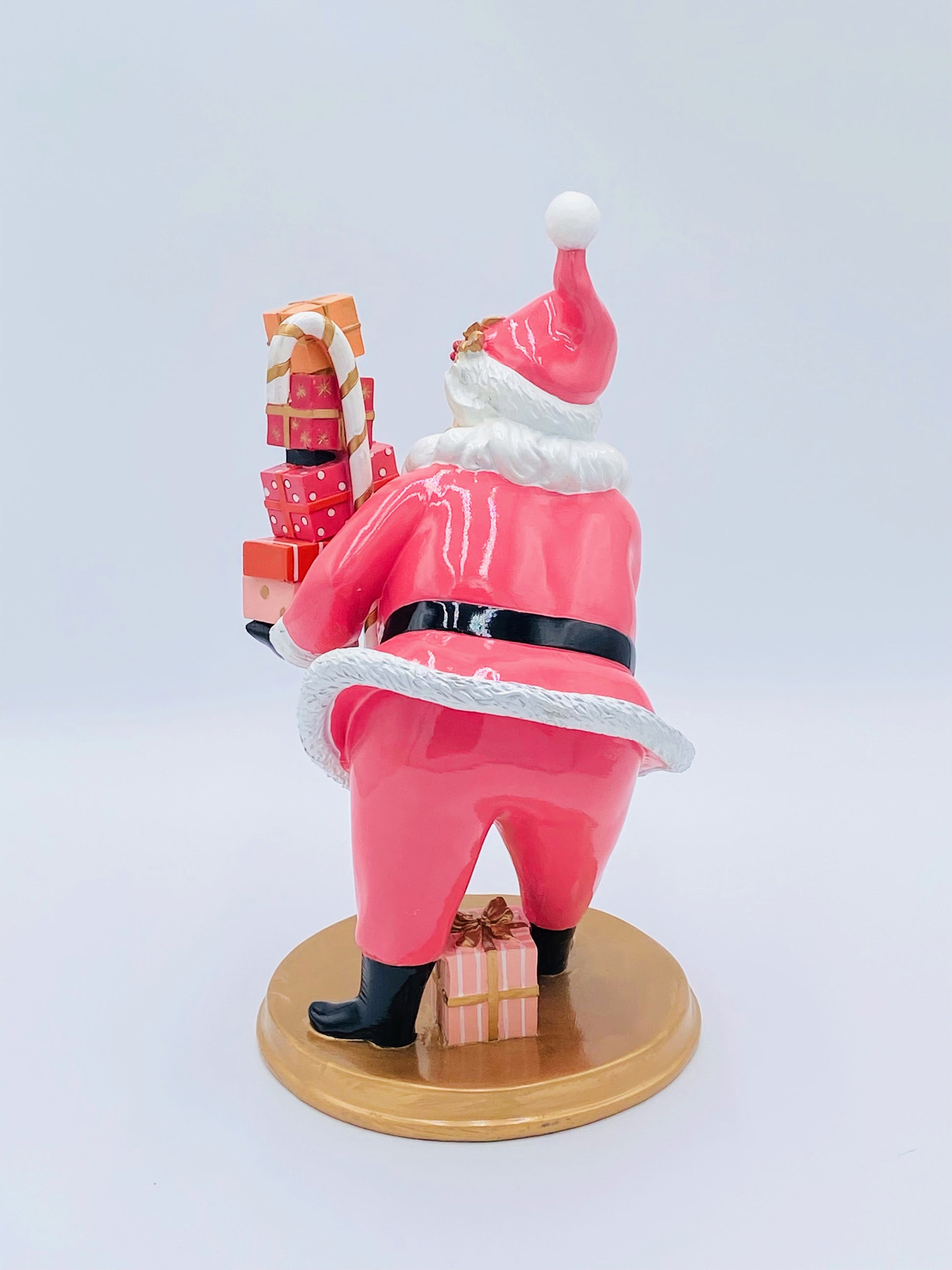 December Diamonds: Retro Pink Santa w/Gifts