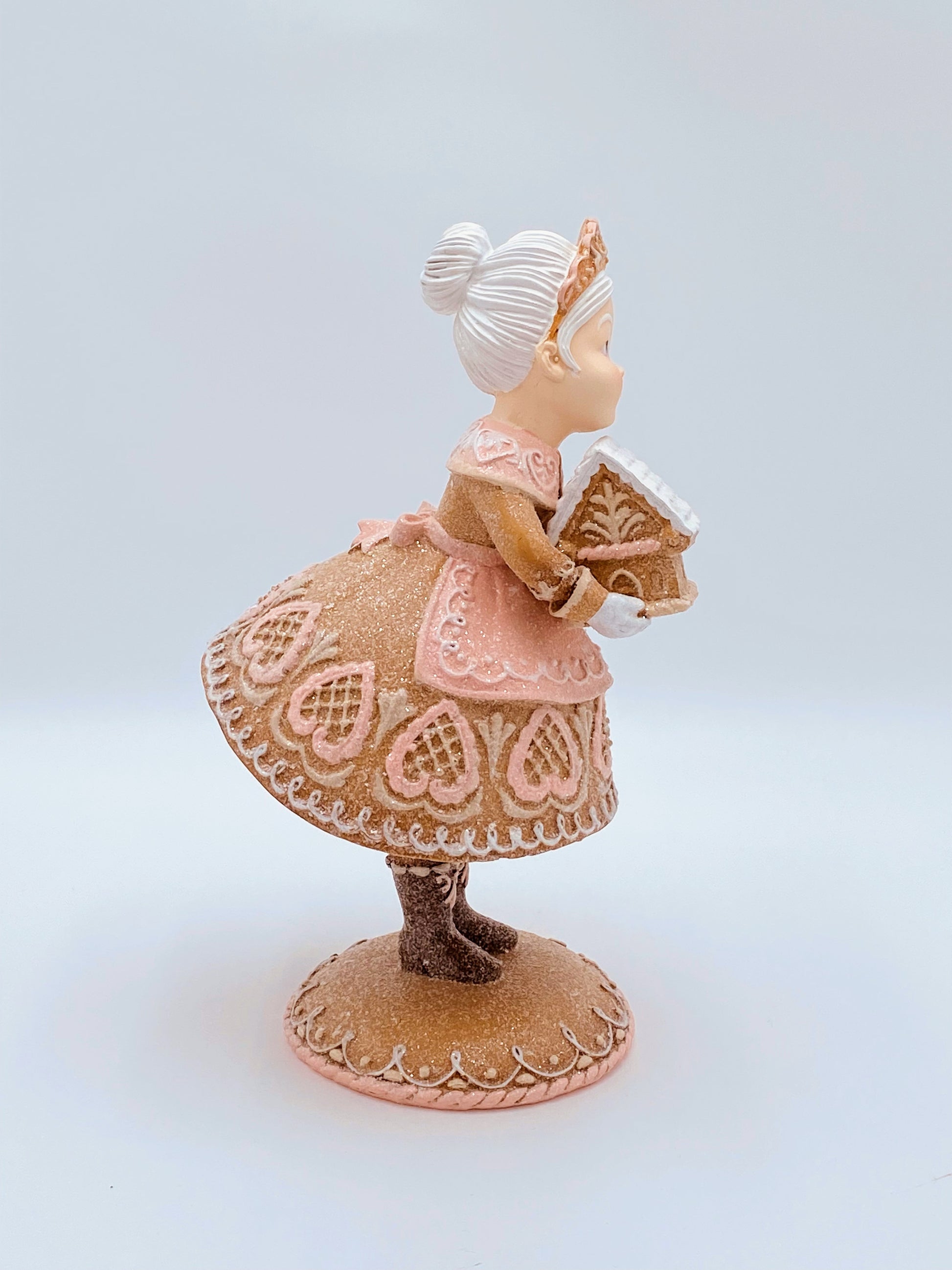 December Diamonds: Pink Gingerbread Mrs Claus