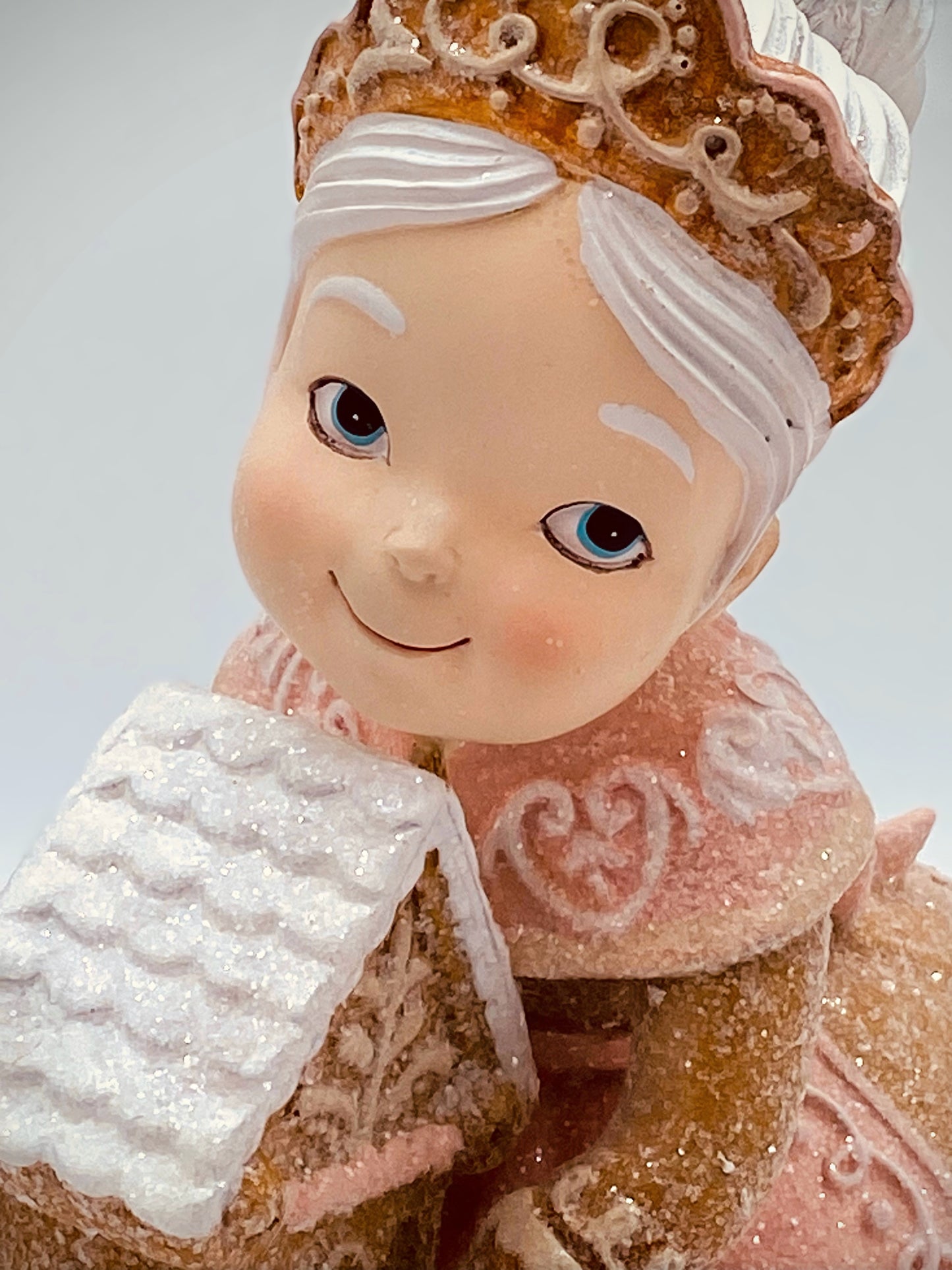 December Diamonds: Pink Gingerbread Mrs Claus