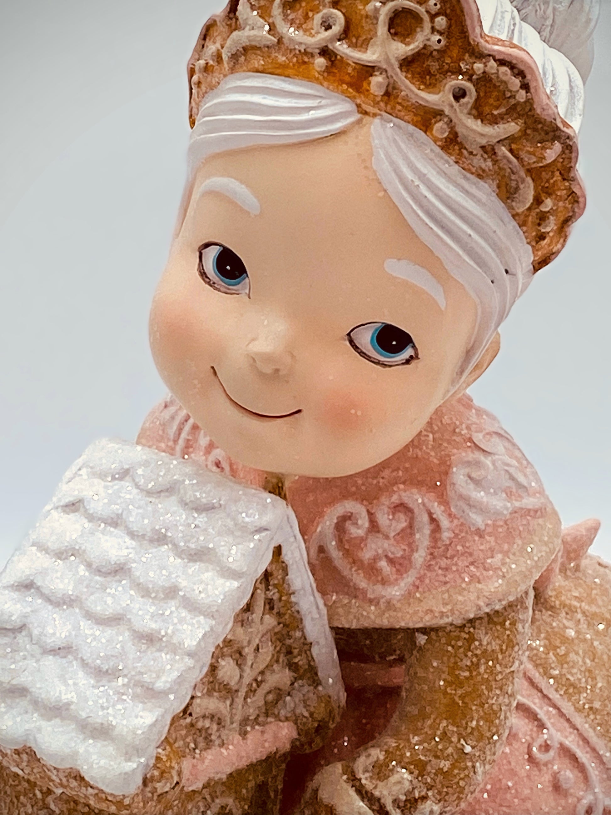 December Diamonds: Pink Gingerbread Mrs Claus